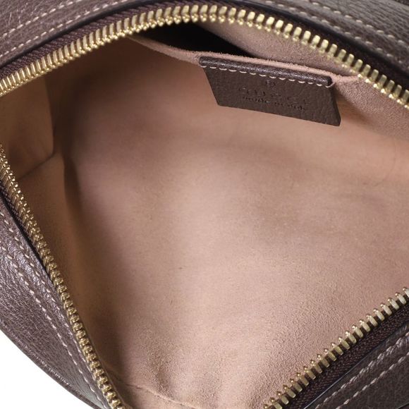 Gucci Ophidia Belt Bag GG Coated Canvas Small 85 Brown - Picture 5 of 6